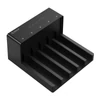 Kép 6/10 - Orico 6558US3-C-EU 5x 2,5"/3,5" HDD/SSD Hard Drive Enclosure with Duplicator Black
