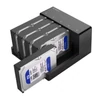 Kép 8/10 - Orico 6558US3-C-EU 5x 2,5"/3,5" HDD/SSD Hard Drive Enclosure with Duplicator Black