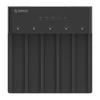 Kép 10/10 - Orico 6558US3-C-EU 5x 2,5"/3,5" HDD/SSD Hard Drive Enclosure with Duplicator Black