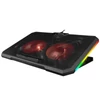 Kép 8/14 - Rampage Notebook Hűtőpad 17"-ig - AD-RC12 GAMEZONE (2*12cm venti, 100rpm, RGB LED) Fekete