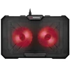 Kép 10/14 - Rampage Notebook Hűtőpad 17"-ig - AD-RC12 GAMEZONE (2*12cm venti, 100rpm, RGB LED) Fekete