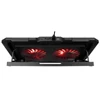 Kép 12/14 - Rampage Notebook Hűtőpad 17"-ig - AD-RC12 GAMEZONE (2*12cm venti, 100rpm, RGB LED) Fekete