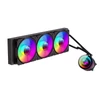 Rampage CPU Water Cooler - INFINITE V360 (Mágneses kijelző, 36,9dB max., 98,54 m3/h; 3x12cm, A-RGB LED, fekete)