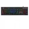 Kép 1/4 - Redragon Amsa-Pro Mechanical Gaming RGB Wired Keyboard with Ultra-Fast V-Optical Blue Switches Black HU