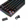 Kép 3/4 - Redragon Amsa-Pro Mechanical Gaming RGB Wired Keyboard with Ultra-Fast V-Optical Blue Switches Black HU