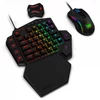 Kép 2/3 - Redragon K585 One-handed RGB Gaming Keyboard Blue Switch and M721-Pro Mouse Combo with GA200 Converter for Xbox One/PS4/