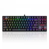 Kép 1/8 - Redragon Kumara RGB Backlit Mechanical Gaming Keyboard Brown Switches Black HU