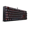 Kép 2/4 - Redragon Mitra Red Backlit Mechanical Keyboard Brown Switches Black HU