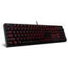 Kép 1/10 - Redragon Surara Pro Red LED Backlit Mechanical Gaming Keyboard with Ultra-Fast V-Optical Blue Switches Black HU