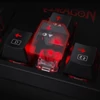 Kép 6/10 - Redragon Surara Pro Red LED Backlit Mechanical Gaming Keyboard with Ultra-Fast V-Optical Blue Switches Black HU