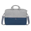 Kép 10/25 - Notebook táska, 15,6", RIVACASE "Prater 7532", szürke-kék