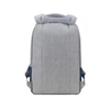 Kép 10/18 - Notebook hátizsák, 15,6", RIVACASE "Prater 7562", szürke