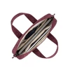 Kép 15/28 - Notebook táska, 14", RIVACASE "Anvik 7921", burgundi vörös