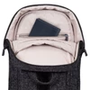 Kép 14/20 - Notebook hátizsák, 13,3", RIVACASE "Anvik 7923", fekete