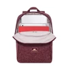 Kép 23/30 - Notebook hátizsák, 13,3", RIVACASE "Anvik 7923", burgundi vörös