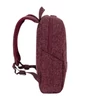 Kép 12/30 - Notebook hátizsák, 13,3", RIVACASE "Anvik 7923", burgundi vörös