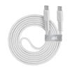 Kép 7/11 - USB kábel, USB-C - USB-C, 1,2 m, RIVACASE "PS6005", fehér