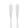 Kép 8/11 - USB kábel, USB-C - USB-C, 1,2 m, RIVACASE "PS6005", fehér