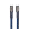 Kép 8/11 - USB kábel, USB-C - USB-C, 1,2 m, RIVACASE "PS6105", kék