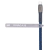 Kép 9/11 - USB kábel, USB-C - USB-C, 1,2 m, RIVACASE "PS6105", kék