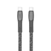 Kép 9/12 - USB kábel, USB-C - USB-C, 1,2 m, RIVACASE "PS6105", szürke