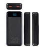 Kép 9/16 - Hordozható akkumulátor, 20000mAh, QC/PD, 20W, RIVACASE "VA2580", fekete