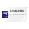 Kép 5/8 - Samsung MicroSD kártya - 1TB MB-MD1T0SA/EU (PRO PLUS, microSDXC, UHS-I, R180/W130, adapter, 1TB)
