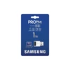 Samsung MicroSD kártya - 1TB MB-MD1T0SB/WW (PRO PLUS kártyaolvasóval, microSDXC, UHS-I, R180/W130, adapter, 1TB)