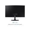 Kép 9/17 - Samsung 24" LS24D360GAUXEN Essential S3 S36C FHD VA VGA/HDMI ívelt monitor