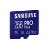 Kép 2/5 - Samsung 256GB microSDXC Pro Plus Class10 U3 A2 V30 adapter nélkül