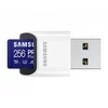 Kép 4/6 - Samsung MicroSD kártya - 256GB MB-MD256SB/WW (PRO PLUS kártyaolvasóval, R180/W130, 256GB)