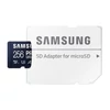 Samsung MicroSD kártya - 256GB MB-MY256SA/WW (PRO Ultimate, Class10, R200/W130, adapter, 256GB)