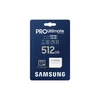 Kép 3/4 - Samsung MicroSD kártya - 512GB MB-MY512SA/WW (PRO Ultimate, Class10, R200/W130, adapter, 512GB)