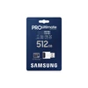Kép 3/5 - Samsung MicroSD kártya - 512GB MB-MY512SB/WW (PRO Ultimate kártyaolvasóval, Class10, R200/W130, 512GB)
