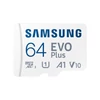 Kép 5/11 - Samsung 64GB SD micro EVO Plus (SDXC Class10 UHS-I) (MB-MC64SA/EU) memóriakártya adapterrel