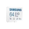 Samsung 64GB SD micro EVO Plus (SDXC Class10 UHS-I) (MB-MC64SA/EU) memóriakártya adapterrel