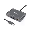 Kép 1/2 - Sandberg USB-C Dock 2xHDMI+1xVGA+USB+PD Gray