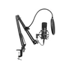 Kép 2/4 - Sandberg Mikrofon - Streamer USB Microphone Kit (fekete; USB; Pop-filter; lökés-csillapító; állítható asztali tartókar)