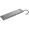 Kép 1/3 - Sandberg USB-C 10-in-1 Docking Station Silver