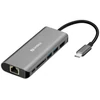 Kép 1/2 - Sandberg USB-C Dock HDMI+LAN+SD+USB100W Black