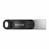 Sandisk 128GB USB3.0/Apple Lightning iXPAND GO Fekete-Ezüst (183588) pendrive