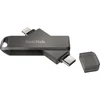 Kép 7/11 - Sandisk 256GB USB C/Apple Lightning iXPAND LUXE Fekete (186554) pendrive