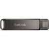 Kép 9/11 - Sandisk 256GB USB C/Apple Lightning iXPAND LUXE Fekete (186554) pendrive