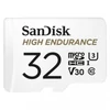 Sandisk 32GB SD micro (SDHC Class 10 UHS-I U3) High Endurance memória kártya