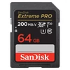 Kép 1/5 - Sandisk 64GB SDXC Class 10 U3 V30 Extreme Pro