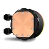 Sharkoon CPU Water Cooler - S70 RGB AIO 240mm (max. 35 dB (A); max. 131.93 m3/h; 2x12cm, A-RGB LED)