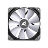 Sharkoon CPU Water Cooler - S80 RGB AIO 240mm (max. 35 dB (A); max. 131.93 m3/h; 2x12cm, A-RGB LED, fekete)