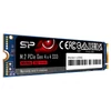 Silicon Power 2TB M.2 2280 PCIe Gen 4x4 NVMe UD85 (SP02KGBP44UD8505) kék SSD