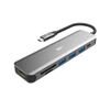 Kép 2/3 - Silicon Power Boost SU20 USB/Type-C Hub Grey