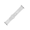 Kép 1/5 - FIXED Szilikon strap Apple Watch 42 mm/44 mm Fehér